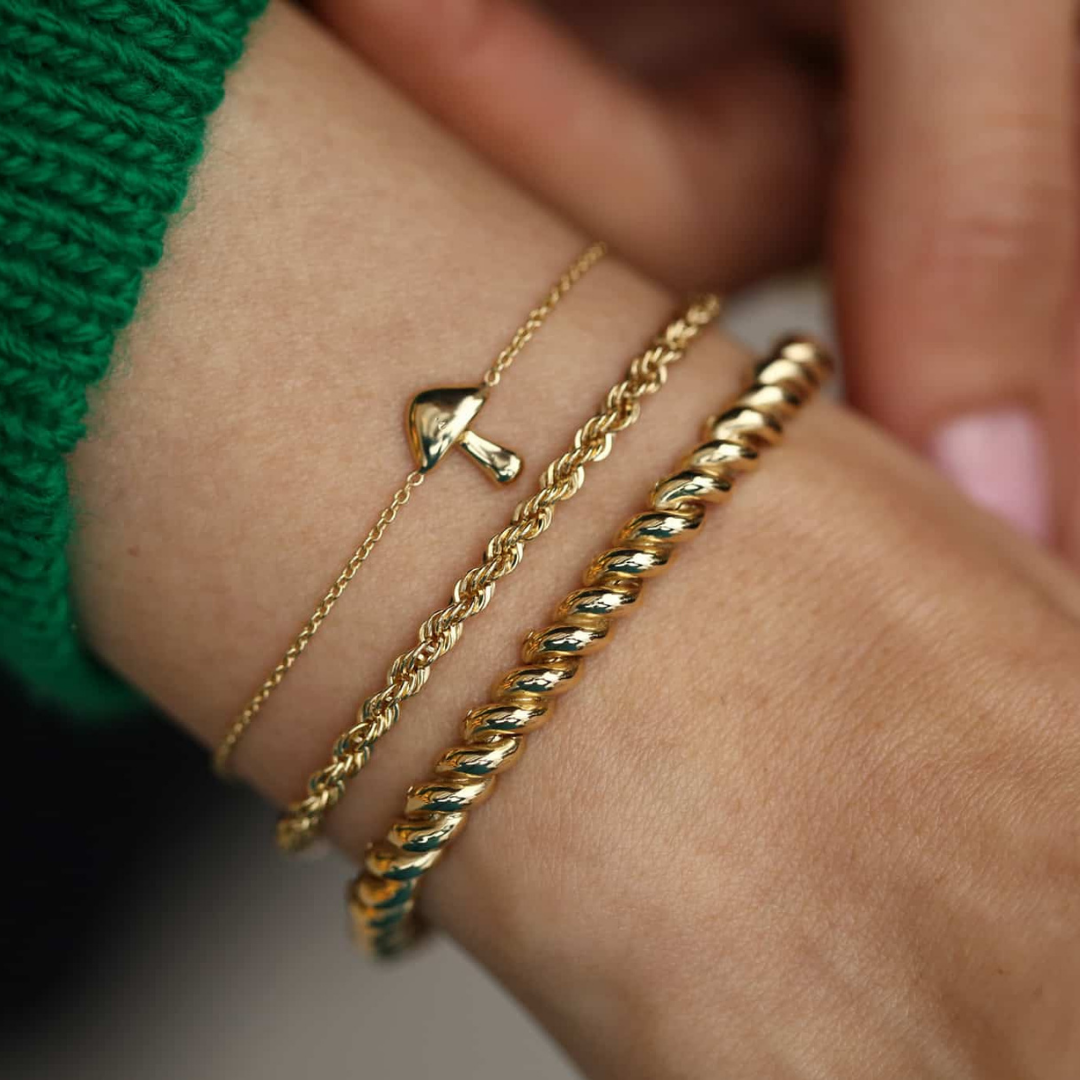 mushroom bracelet