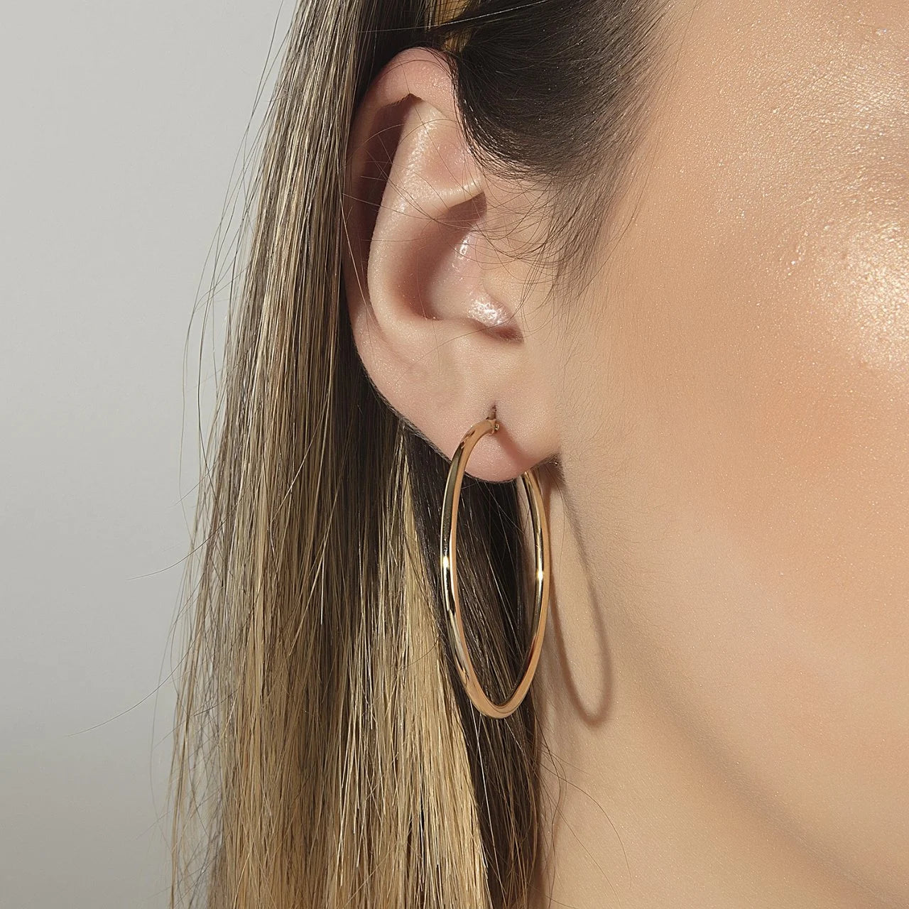 14k gold hoops