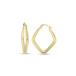 14k gold hoops
