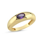 BIRTH STONE RING 14K GOLD
