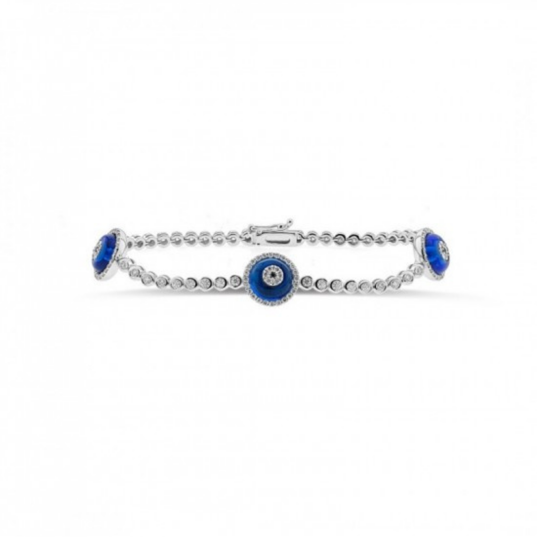 EYE DIAMOND PAVE BRACELET