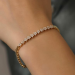 star tennis bracelet with diamonds