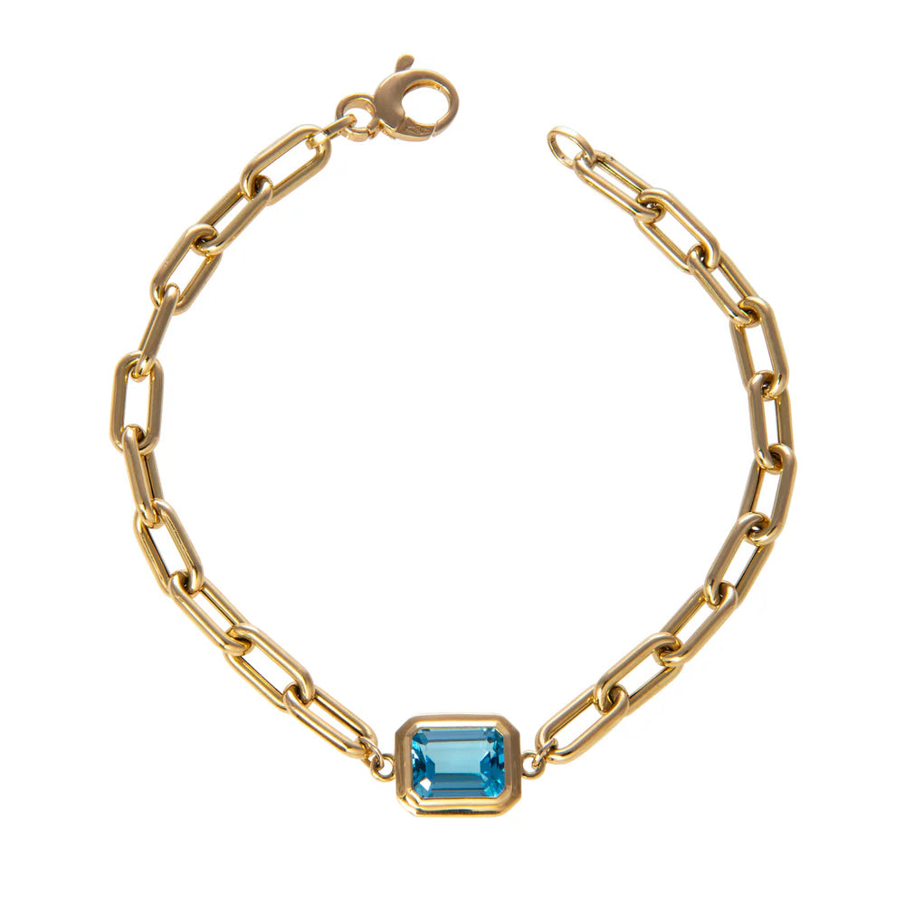 14K GOLD LINK BRACELET