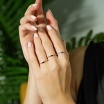 EMERALD & DIAMOND BAGUETTE RING