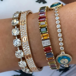 EYE DIAMOND PAVE BRACELET