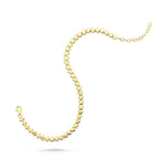 14K YELLOW GOLD STAR BRACELET