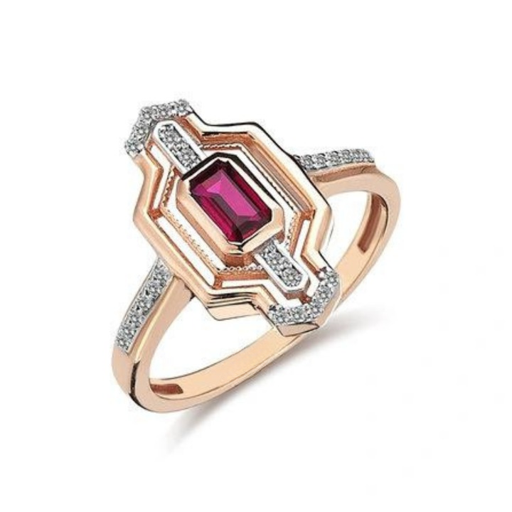 RUBY DIAMOND RING