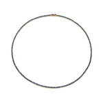 SAPPHIRE TENNIS NECKLACE CHOKER