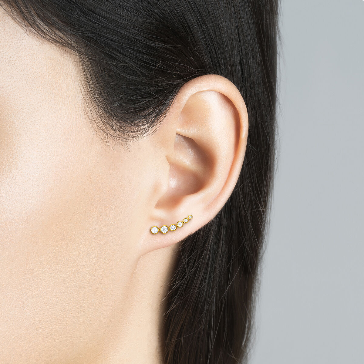 GOLD Climber Earrings