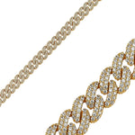 DIAMOND PAVE LINK NECKLACE